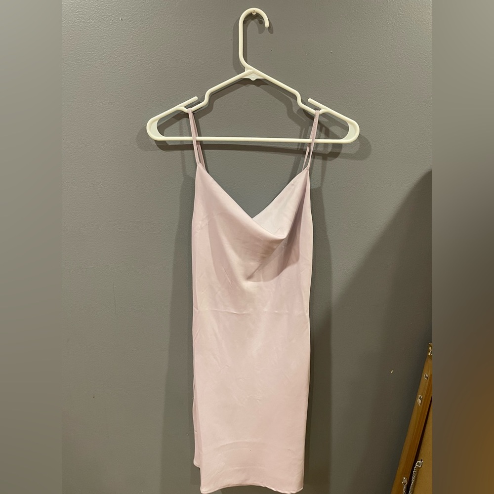 Urban Outfitters Lilac Cowl Neck Slip Dress